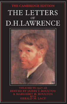 The Letters of D.H. Lawrence: Volume 6, March 1927-November 1928