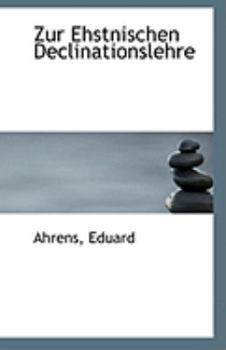 Paperback Zur Ehstnischen Declinationslehre Book