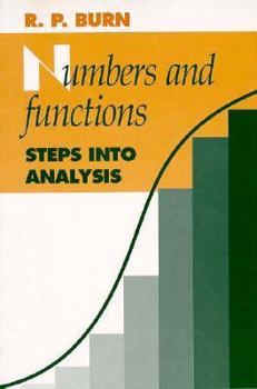 Paperback Numbers and Functions: Steps to Analysis Book