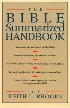 Paperback The Bible Summarized Handbook Book