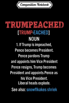 Composition Notebook: Trumpeached-Build-The-Wall-Make-Liberals-Cry-Again-Political Journal/Notebook Blank Lined Ruled 6x9 100 Pages
