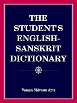 Paperback The Students s English Sanskrit Dictionary Book