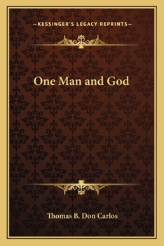 Paperback One Man and God Book