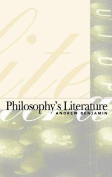 Paperback Philosophy's Literature Book
