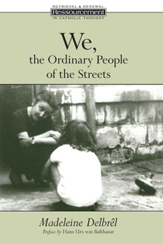 Paperback We, the Ordinary People of the Streets Book