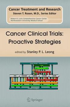 Hardcover Cancer Clinical Trials: Proactive Strategies Book