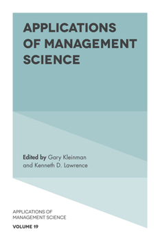 Hardcover Applications of Management Science Book