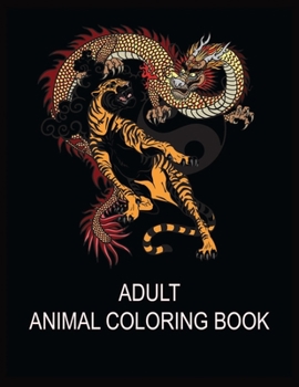 Adult Animal Coloring Book