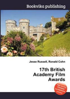 Paperback 17th British Academy Film Awards Book