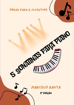 Paperback 5 Sonatinas Para Piano [Portuguese] Book