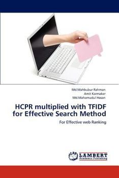 Paperback HCPR multiplied with TFIDF for Effective Search Method Book