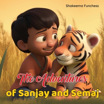 Paperback The Adventures of Sanjay and Semaj [Large Print] Book