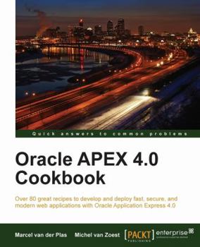 Paperback Oracle Apex 4.0 Cookbook Book
