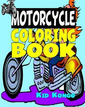 Paperback Motorcycle Coloring Book