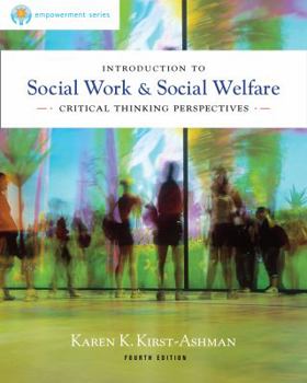 Hardcover Introduction to Social Work & Social Welfare: Critical Thinking Perspectives Book