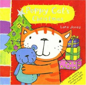 Paperback Poppy Cat's Christmas Book