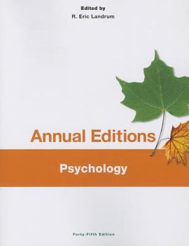 Paperback Annual Editions: Psychology, 45/E Book