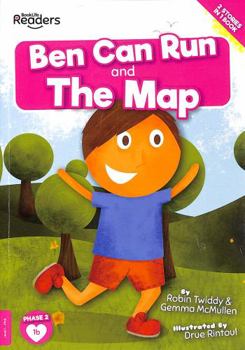 Paperback Ben Can Run And The Map (BookLife Readers) Book