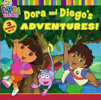 Hardcover Dora and Diego's Adventures! Book