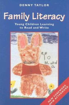 Paperback Family Literacy: Young Children Learning to Read and Write Book