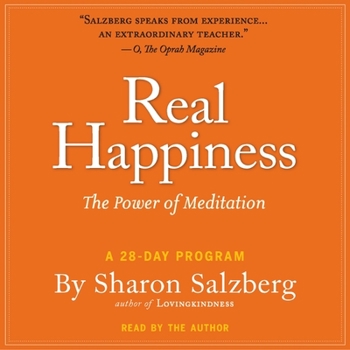 Audio CD Real Happiness: The Power of Meditation: A 28-Day Program Book