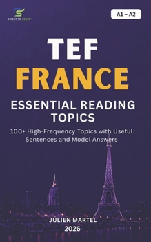 Paperback Tef Essential Reading Topics A1- A2: 100+ High-Frequency Topics with Useful Sentences and Model Answers Book