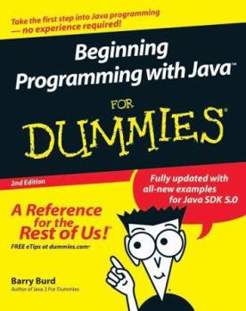 Paperback Beginning Programming with Java for Dummies Book