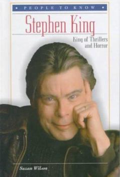 Library Binding Stephen King: King of Thrillers and Horror Book