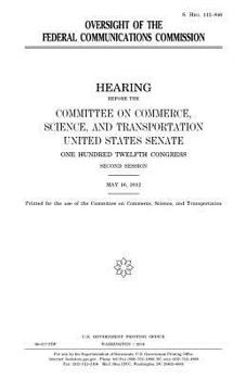 Oversight of the Federal Communications Commission