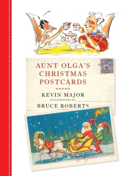 Hardcover Aunt Olga's Christmas Postcards Book