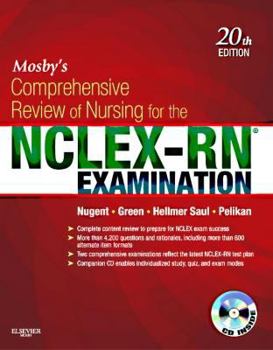 Paperback Mosby's Comprehensive Review of Nursing for the Nclex-Rn(r) Examination [With CDROM] Book