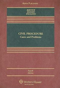 Hardcover Civil Procedure: Cases and Problems Book