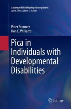 Paperback Pica in Individuals with Developmental Disabilities Book