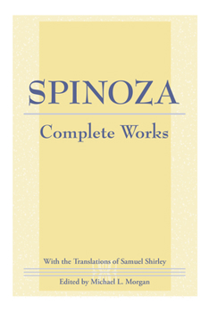 Hardcover Spinoza: Complete Works Book