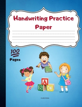 Paperback Handwriting Practice Paper Book