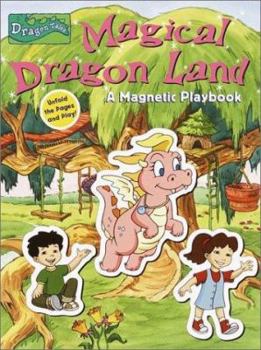 Board book Magical Dragon Land: A Magnetic Playbook [With 7 Colorful Magnets] Book