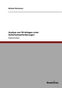 Paperback Analyse von TK-Anlagen unter Sicherheitsanforderungen [German] Book