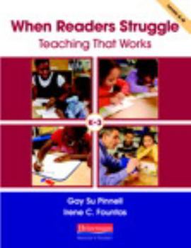 Paperback When Readers Struggle: Teaching That Works Book