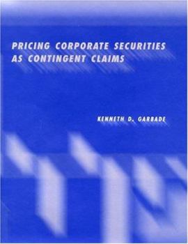 Hardcover Pricing Corporate Securities as Contingent Claims Book