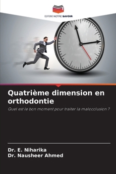 Paperback Quatrième dimension en orthodontie [French] Book
