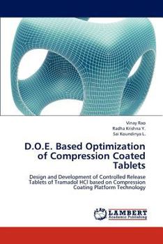 Paperback D.O.E. Based Optimization of Compression Coated Tablets Book