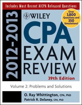 Paperback Wiley CPA Examination Review, Problems and Solutions (Volume 2) Book