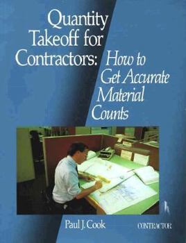 Paperback Quantity Takeoff for Contractors: How to Get Accutate Materal Counts Book