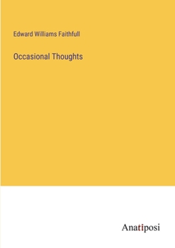 Paperback Occasional Thoughts Book