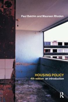 Hardcover Housing Policy: An Introduction Book