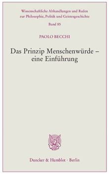 Paperback Das Prinzip Menschenwurde - Eine Einfuhrung [German] Book