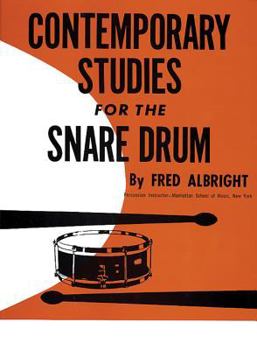 Paperback Contemporary Studies for Snare Drum Book