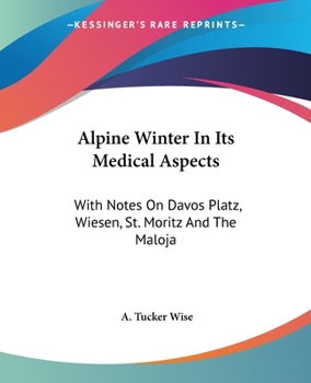 Alpine Winter in Its Medical Aspects