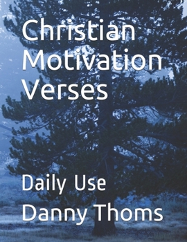 Paperback Christian Motivation Verses: Daily Use Book