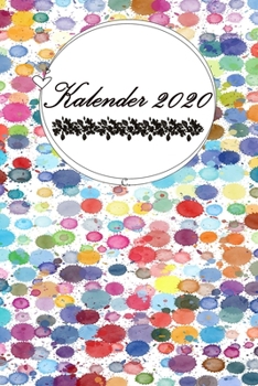 Kalender 2020: GESCHENKIDEE // Taschenkalender zum ausfüllen 150 Seiten // 6x9 (15,20cm x 22,80cm)  Wunderschönes Softcover glänzend / undatiert / ... - Schreibwaren @Cherieeearts (German Edition)